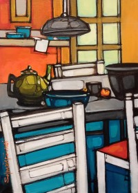 Salman Farooqi, 12 x 18 Inch, Acrylic on Canvas, Abstract Painting, AC-SF-664 Salman Farooqi, 12 x 18 Inch, Acrylic on Canvas, Abstract Painting, AC-SF-664